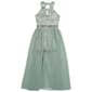 Girls (7-16) Speechless Halter Lace Hi Low Maxi Dress - image 1