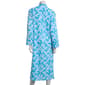 Plus Size Jasmine Rose Long Sleeve Leaves Blister Knit Zip Robe - image 2