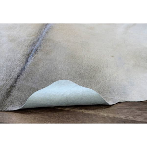 Rugs America&#8482; Hand Curated Beigish Grey Cowhide Area Rug