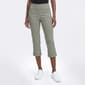 Petite Napa Valley 21in. Solid Lace Hem Capris - image 8