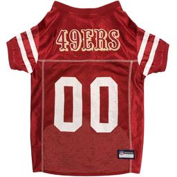 NFL San Francisco 49ers Mesh Pet Jersey