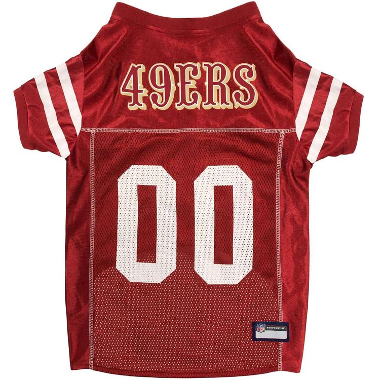 NFL San Francisco 49ers Mesh Pet Jersey