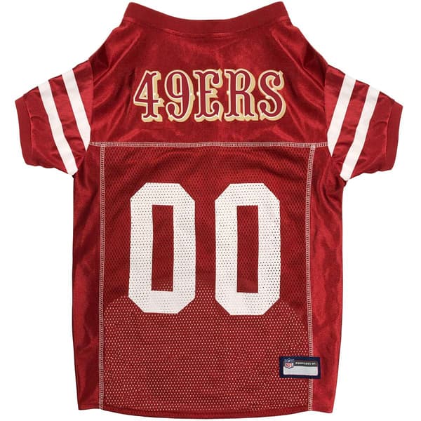 NFL San Francisco 49ers Mesh Pet Jersey