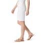 Womens Gloria Vanderbilt Amanda Bermuda Shorts with Slit Hem - image 4