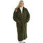 Womens Jade & Ivory Double Sided Sherpa Cardigan Coat - image 3