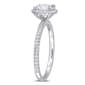 Gemstone Classics&#8482; 1 1/4kt. Dew Moissanite Halo Ring - image 2