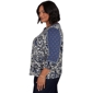 Plus Size Ruby Rd. English Countryside 3/4 Sleeve Foliage Blouse - image 4