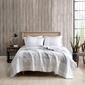 Eddie Bauer Boulder 136 Thread Count Reversible Quilt Set - Grey - image 1