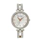Womens Jessica Simpson Double-Arm Crystal Bangle Watch-JSB0036SL - image 1