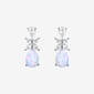 Gemstone Classics™ Lab Grown Opal & White Sapphire Earrings - image 2