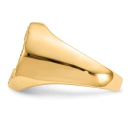 Mens Gentlemen’s Classics™ 14kt. Yellow Gold 1/5ctw. Diamond Ring