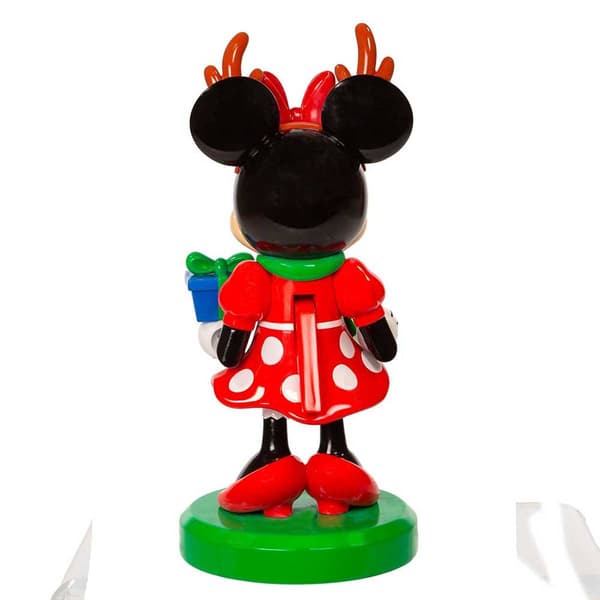 Kurt S. Adler 6in. Disney© Minnie Mouse w/ Tree Nutcracker