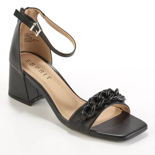 Womens Esprit Jessa Strappy Sandals - Black - image 