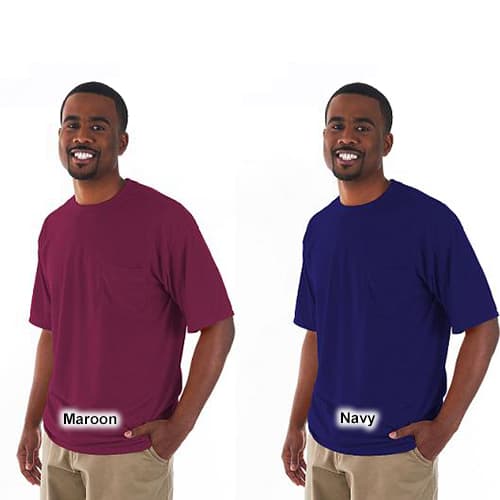 Mens Gildan® Classic™ Pocketed Short Sleeve Tee