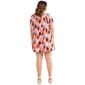 Juniors Plus 3rd + Malt Alice Gauze A-Line Dress - image 2