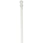 69 White Metal House Flag Pole - image 1