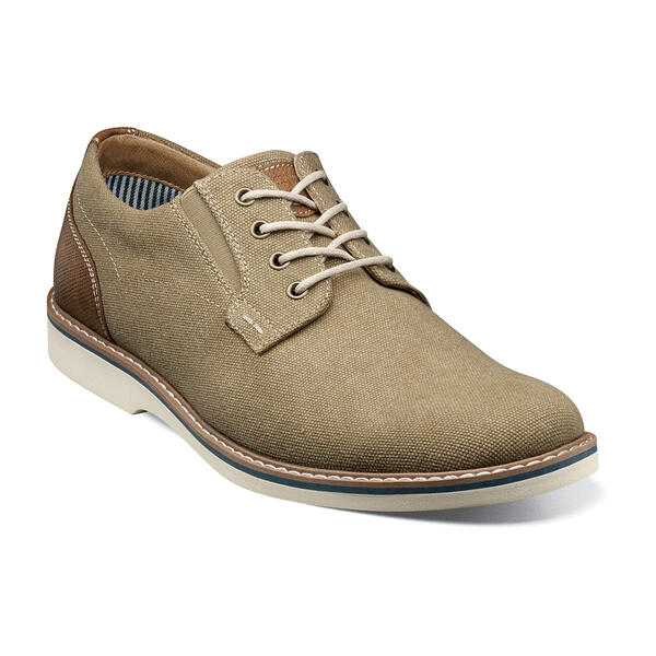 Mens Nunn Bush Barklay Plain Toe Canvas Oxfords - image 