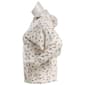 Juniors Rebel Veil French Terry Puff Boyfriend Zip Hoodie - Egret - image 4