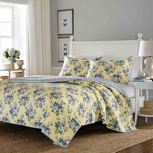 Laura Ashley(R) Linley Quilt Set - image 