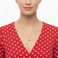 Saffron 1ctw. Moissanite Diamond Twin Cherry Pendant Necklace - image 6