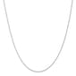Gold Classics&#40;tm&#41; 1mm. 14k White Gold Parisian Wheat Necklace - image 1
