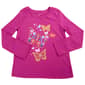Girls &#40;7-16&#41; Tales & Stories Long Sleeve Floral Butterfly Tee - image 1