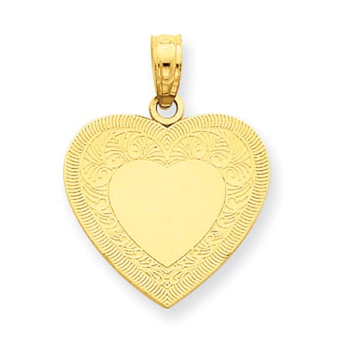 Gold Classics&#40;tm&#41; 14kt. Yellow Gold Heart Pendant - image 