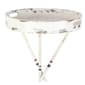 9th & Pike® White Metal Coastal Accent Table - image 3