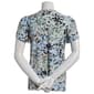 Womens Anne Klein Short Tulip Sleeve Allover Floral Tee - image 2