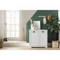 South Shore Prairie Pure White 2-Door Storage Cabinet - image 3