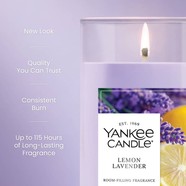 Yankee Candle&#174; 14.25oz. Lemon Lavender Pillar Candle