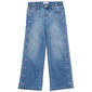 Girls (4-6x) Blue Spice Pink Embroidered Bow Jeans - image 2