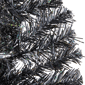 Northlight 6ft Charcoal Iridescent Slim Artificial Halloween Tree - image 5