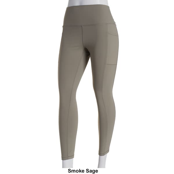 Womens RBX Carbon Peached Ankle Leggings