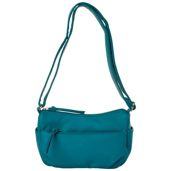 Bueno Pebble Wash Top Zip Crossbody - image 