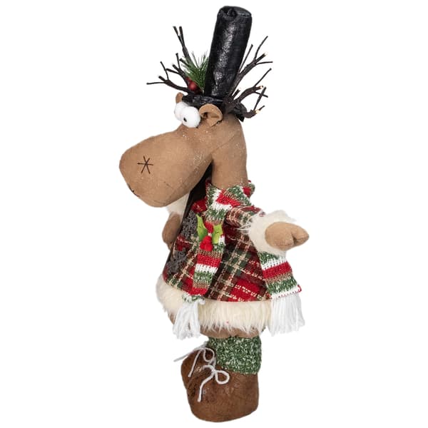 Northlight Seasonal Standing Christmas Moose Decoration