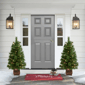 Puleo International 2pc. Pre-Lit Wyoming Pine Christmas Trees - image 2