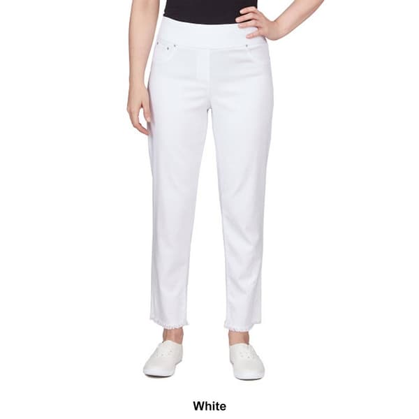 Petite Ruby Rd. Key Items Solid Ankle Pants