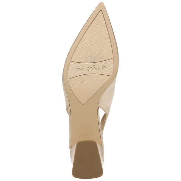 Womens Franco Sarto L-Racer Fabric Slingback Pumps