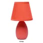 Creekwood Home Nauru 9.4in. Traditional Ceramic Oblong Table Lamp - image 1
