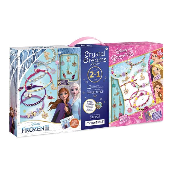 Make It Real Disney 2-in-1 Crystal Dreams Mega Set - image 
