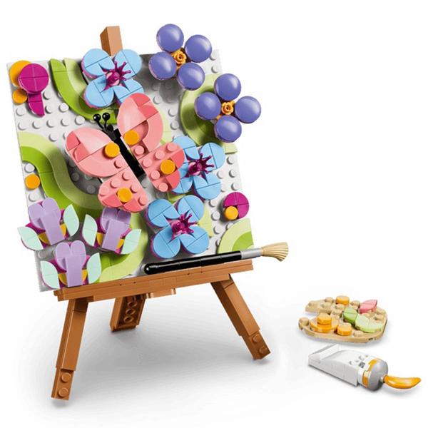 LEGO® Botanicals Floral Art Decor Painting