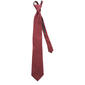 Mens Architect&#40;R&#41; Sateen Solid Zipper Tie - image 1