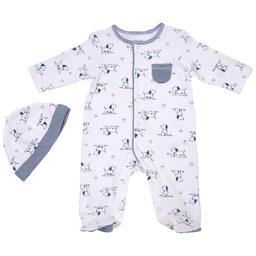 Baby Boy (Preemie-9M) Little Me Puppy Footie Pajamas
