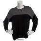Womens Vince Camuto Long Sleeve Color Block Crew Neck Sweater - image 5