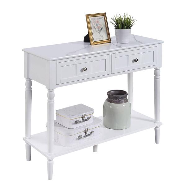 Convenience Concepts French Country 2-Drawer Hall Table