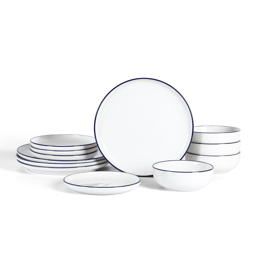 Earth & Clay Ezra 12pc. Stoneware Dinnerware Set