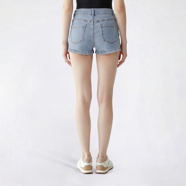 Juniors Love Tree High Rise Denim Shorts