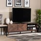Baxton Studio Hartman Mid-Century Walnut Brown Wood TV Stand - image 8