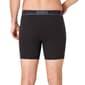 Mens Hanes Ultimate® Moves Cotton Stretch Boxer Briefs - Black - image 3